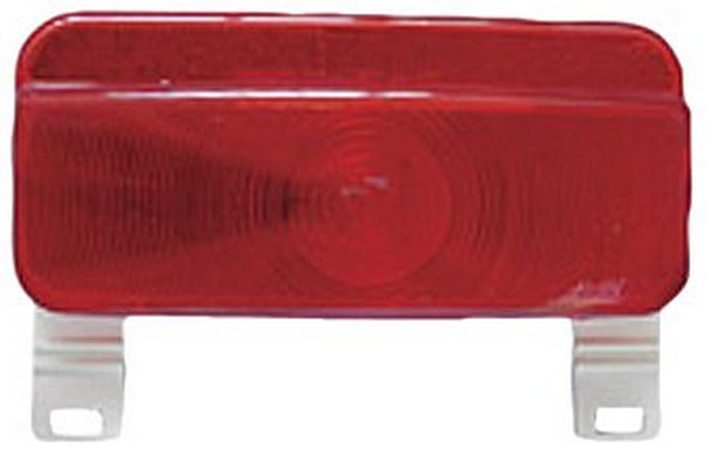 Surface Mount Fasteners Unlimited (003-81L) Tail Light with License Plate Bracket, White
