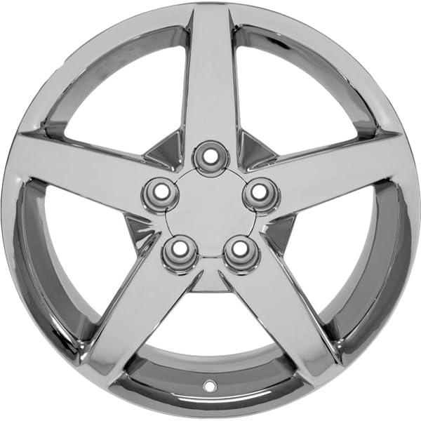 Chrome Wheel OE Wheels LLC CV06A-18095-5475-58C Painted (18 x 9.5 inches /5 x 120 mm, 58 mm Offset)