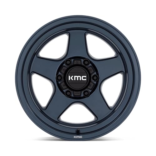 KMC Wheels 17X9 LOBO 5X5.03.5 -38mm METALLIC BLUE - KM728LX17905038N