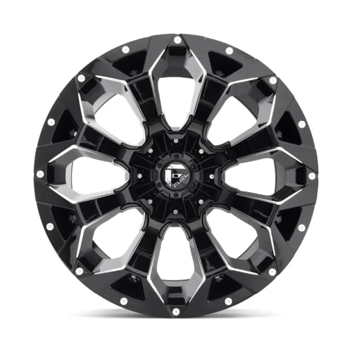 Fuel D576 1PC 20X9 8X180 GL-BLK-MIL 20MM - D57620901857US