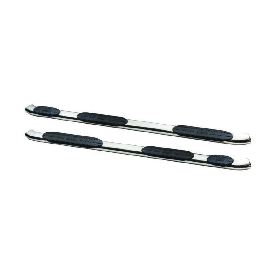 Westin PRO TRAXX 5 Oval Wheel to Wheel Nerf Bars fits 2009-2014 F150 SuperCab 6'5" Bed Stainless Steel Pair