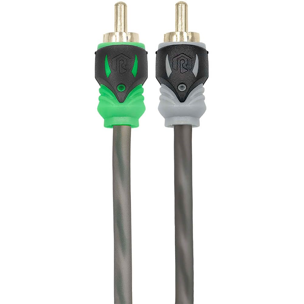 PRO SERIES RAPTOR BY METRA ELECTRONICS 20FT 2-CHANNEL AUDIO RCA CABLE
