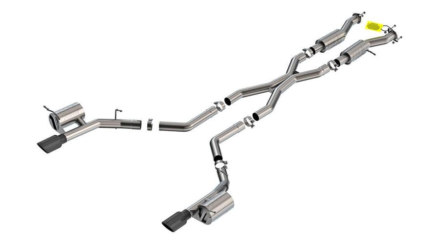BORLA Cat-Back 140886BC Performance Exhaust System for 2021-2023 Dodge Durango SRT Hellcat 6.2L V8 Automatic Transmission All Wheel Drive 4 Door