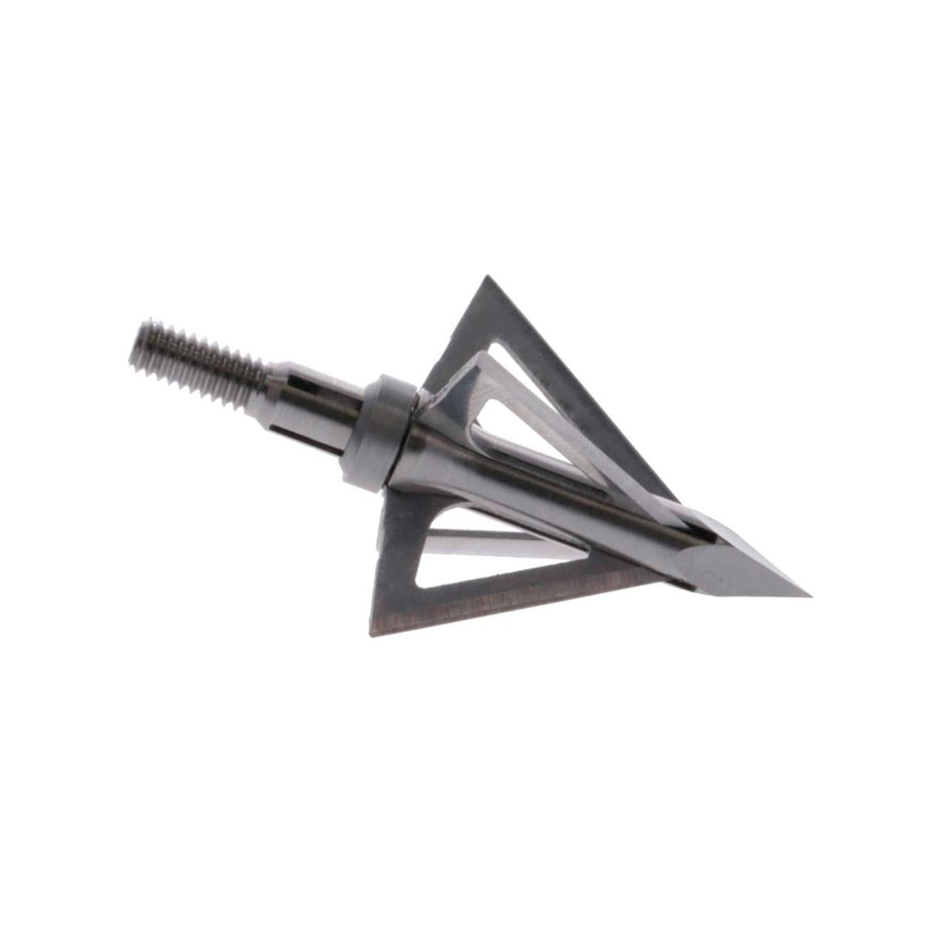 Titanium X TRUGLO QUADCUTTER 4 Blade 100 Grain Sharp Durable Fixed-Blade Archery Bow Hunting Broadhead with Grade 5 Titanium Ferrule & Stainless Steel Blades - Spare Set of Blades Included