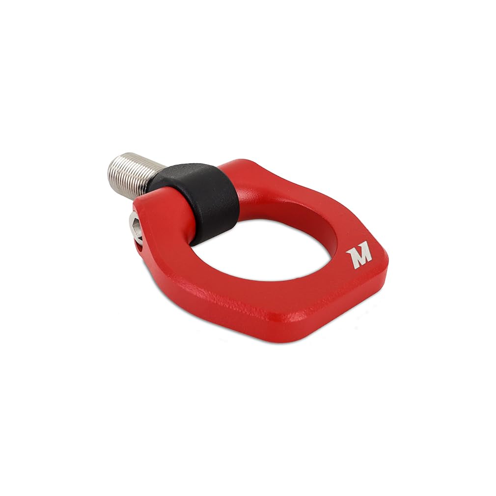 Mishimoto Tow Hook Racing, Front Compatible with BMW E36 1992-2003, Red