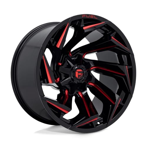 1PC Fuel D755 22X12 8X170 GL-BLK-MIL-RTTC -44MM - D75522201747