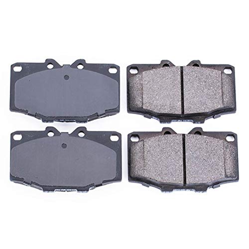 Power Stop Z16 16-137 Evolution Front Ceramic Brake Pads For Toyota 4Runner 1986-1988, Toyota Land Cruiser 1976-1989, Toyota Pickup 1985-1988 [Model Specific]