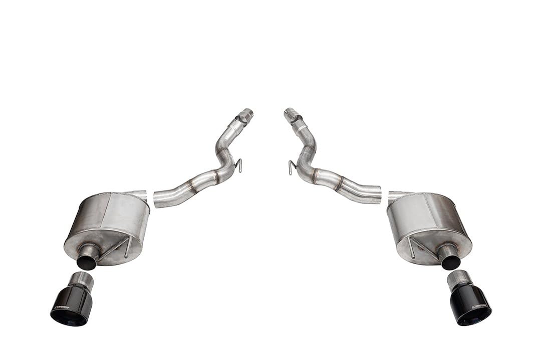 3.0 in Axle-Back Sport, Touring / 4.5 in Slash Tips | 2024 Mustang GT Convertible (21272, 21276)
