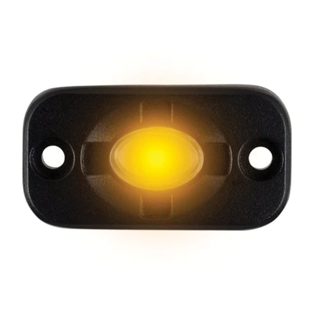 HE-TL1A Heise LED Lighting Systems 1.5-Inch x 3-Inch Aux Lighting Pod (Amber)