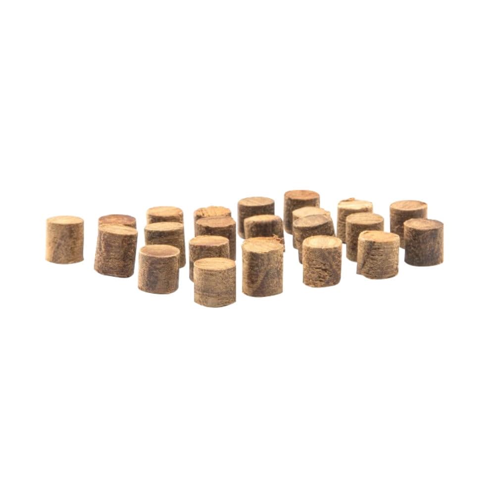 Teak Plugs Whitecap - 1/4" - 20 Pack