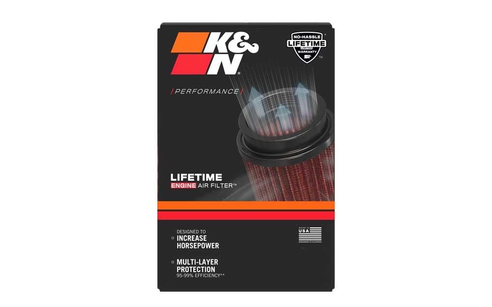 Cold Air Intake Kit K&N: High Performance, Guaranteed to Increase Horsepower: Fits 2017-2018 HARLEY DAVIDSON (Road King, Road King Special, Street Glide, Freewheeler, Road Glide, Ultra Limited)57-1138