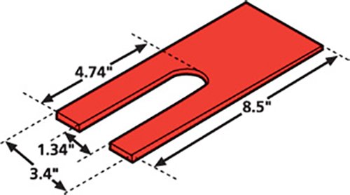 Peterbilt SPC 35016 Pinion Shim 1.5°(Pr)