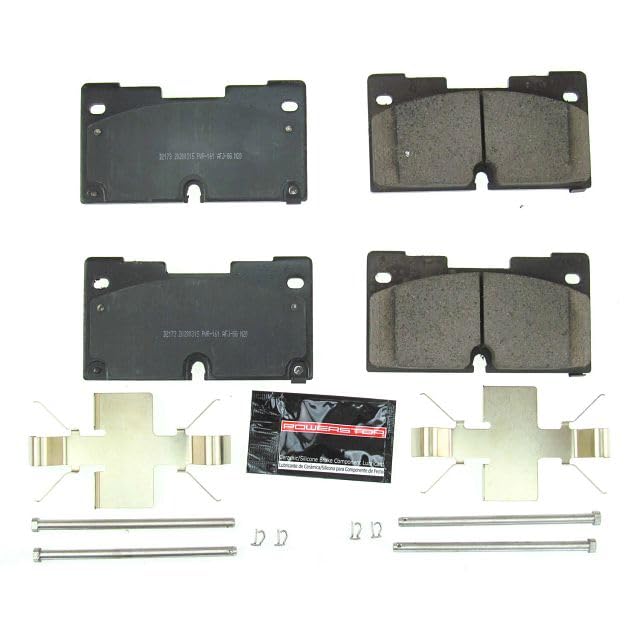 Power Stop Z23-2173 Brake Pads Front For Escalade, Escalade ESV, Silverado 1500, Suburban, Tahoe, Sierra 1500, Sierra 1500 Limited, Yukon, Yukon XL [Model Specific]