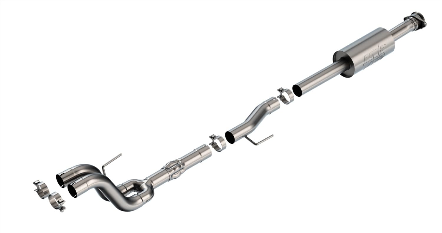Borla Compatible with/Replacement for 21-23 Ford F-150 Tremor Exhaust Pipe