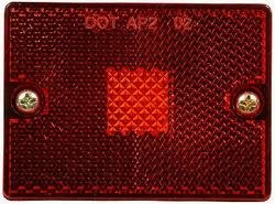 G275R Custer 2 7/8" x 2 1/8" Red Marker Light