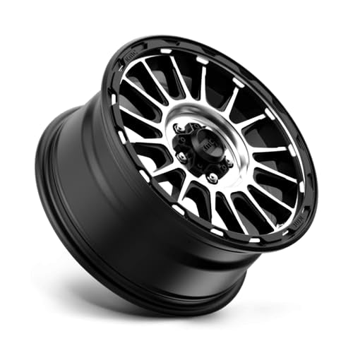 KMC Wheels KM542 17X8 5X4.5 S-BLK MACH 35MM Impact