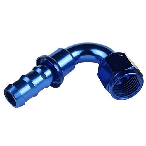 Hose End Push Lock Redhorse Performance 2120-10-1 (Blue), 1 Pack