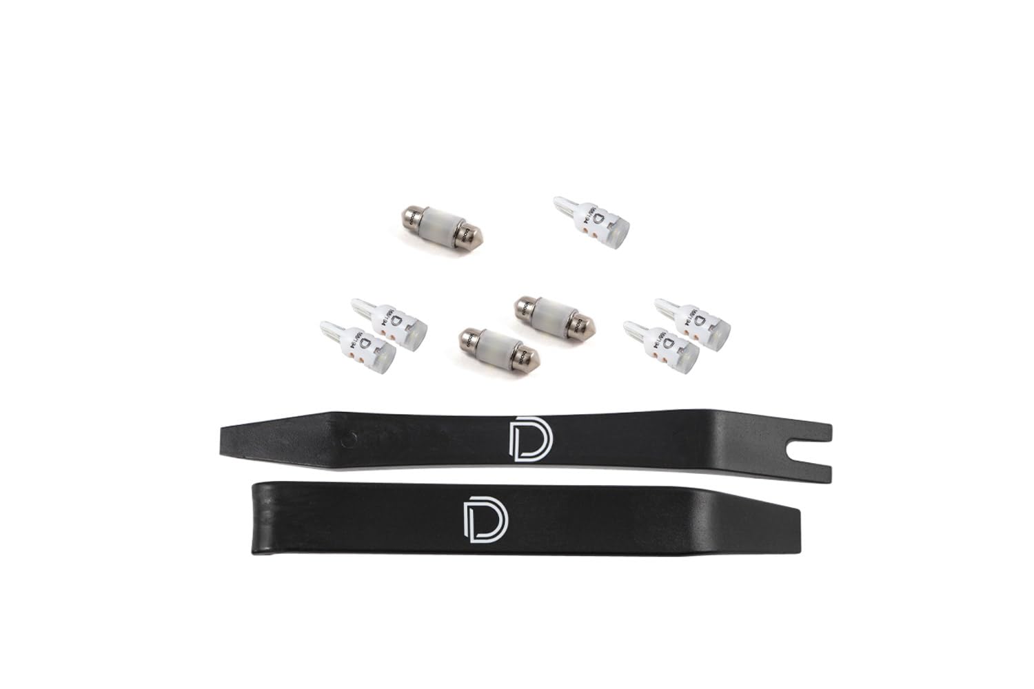 Diode Dynamics interior bulb pack LED compatible with Subaru Forester 2014-2018, Stage 1