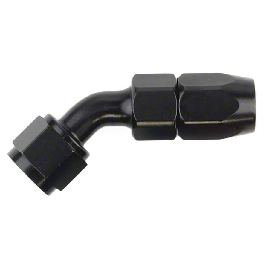 510445BK Speedfx -4an X 45 Blk Hose End