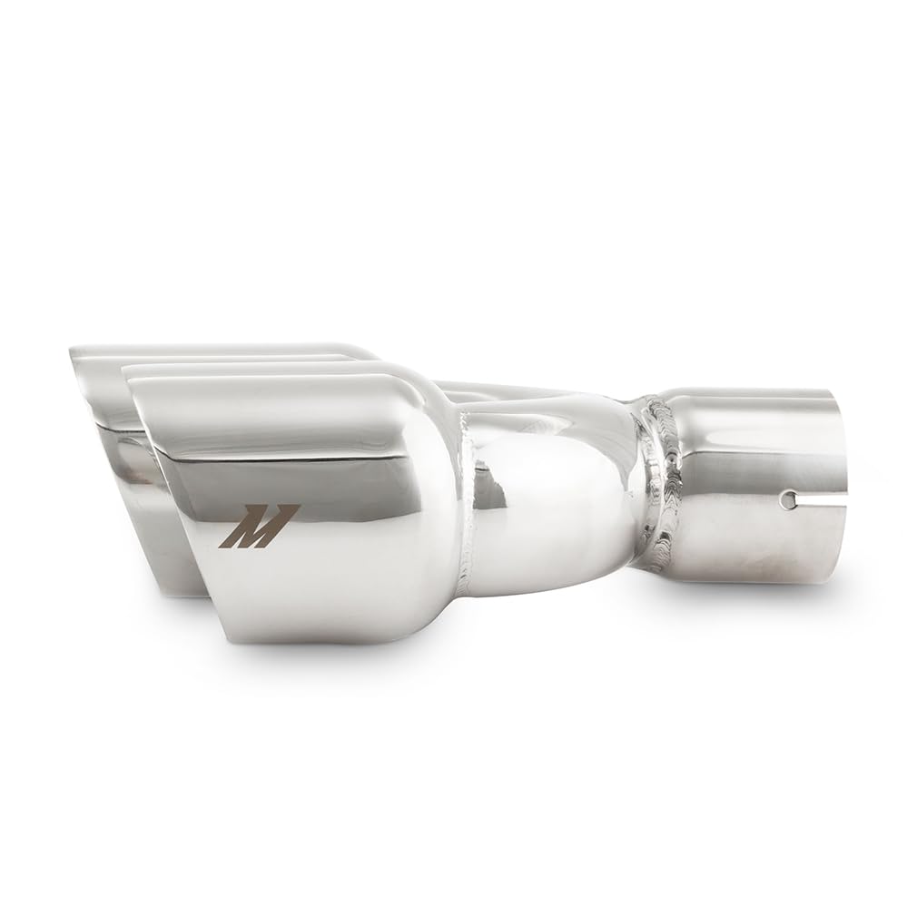 Mishimoto Exhaust Tips Dual Offset, 2.5" Inlet, 3" Outlet