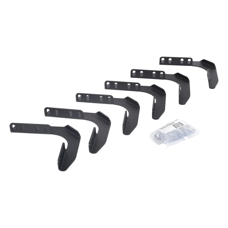 Go Rhino V-Series V3 / RB10 Slim / RB20 Slim / RB30 Slim Mounting Brackets | Mild Steel, Textured Black | 6941766 | Fits 1999-2016 Ford F-250/F-350 Super Cab/Super Crew