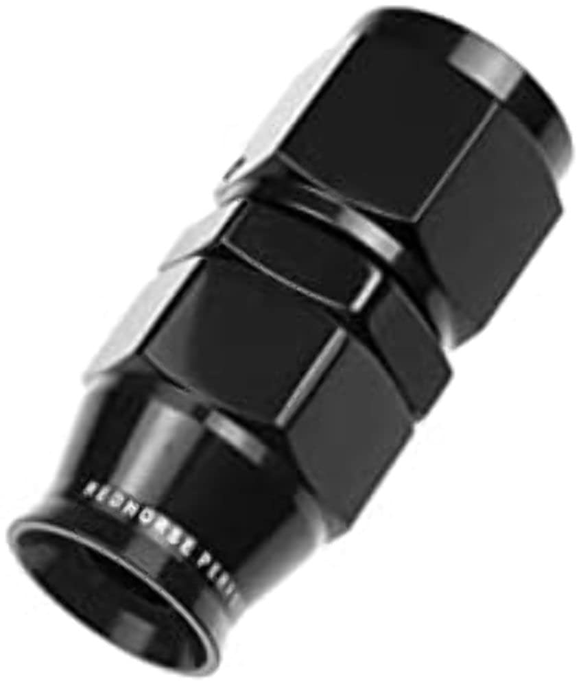 1200-06-2 Red Horse PTFE reusable Hose End (Black), 1 Pack
