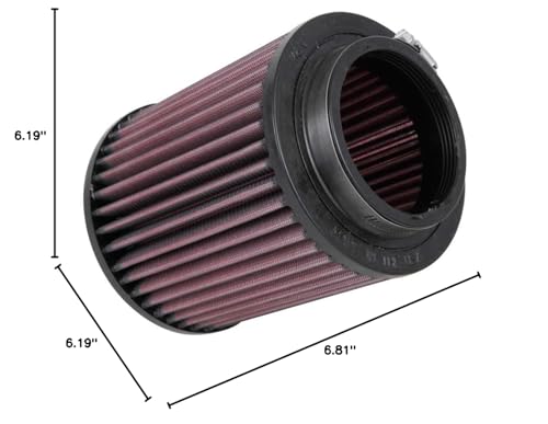 K&N Engine Air Filter: Replacement, Reusable, Clean Every 75,000 Miles, Washable, Premium Car Air Filter: Compatible with 2010-2017 Jeep/Dodge (Compass, Patriot, Caliber) E-1998