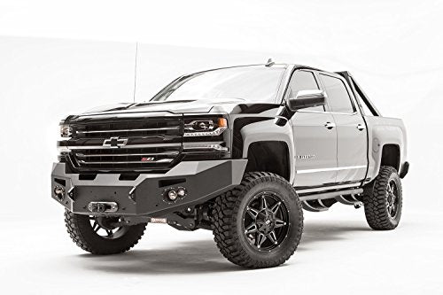 Fab Fours Premium Winch Front Bumper CS16-F3851-B Uncoated/Paintable w/No Guard [AWSL]