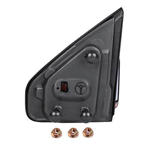Spec-D Tuning Power Heated Right Passenger Side Chrome Mirror w/LED Signal + Puddle Light Compatible with 2007-2014 Ford F150 F-150 Truck