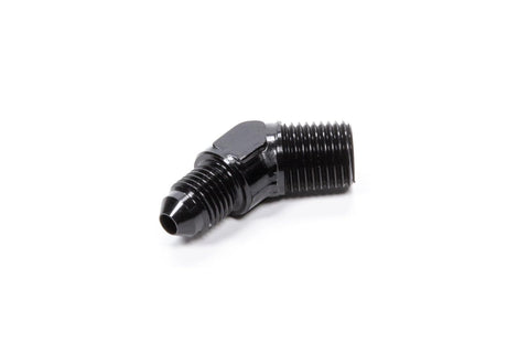 Size (-4) Fragola 482344-BL Black x 1/4" MPT 45° Adapter Fitting