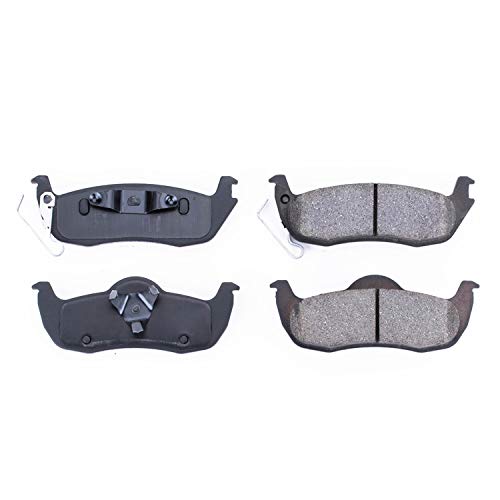 Power Stop Z16 Evolution Rear Ceramic Brake Pads For Jeep Commander 2006-2010, Jeep Grand Cherokee 2005-2010 [Model Specific]