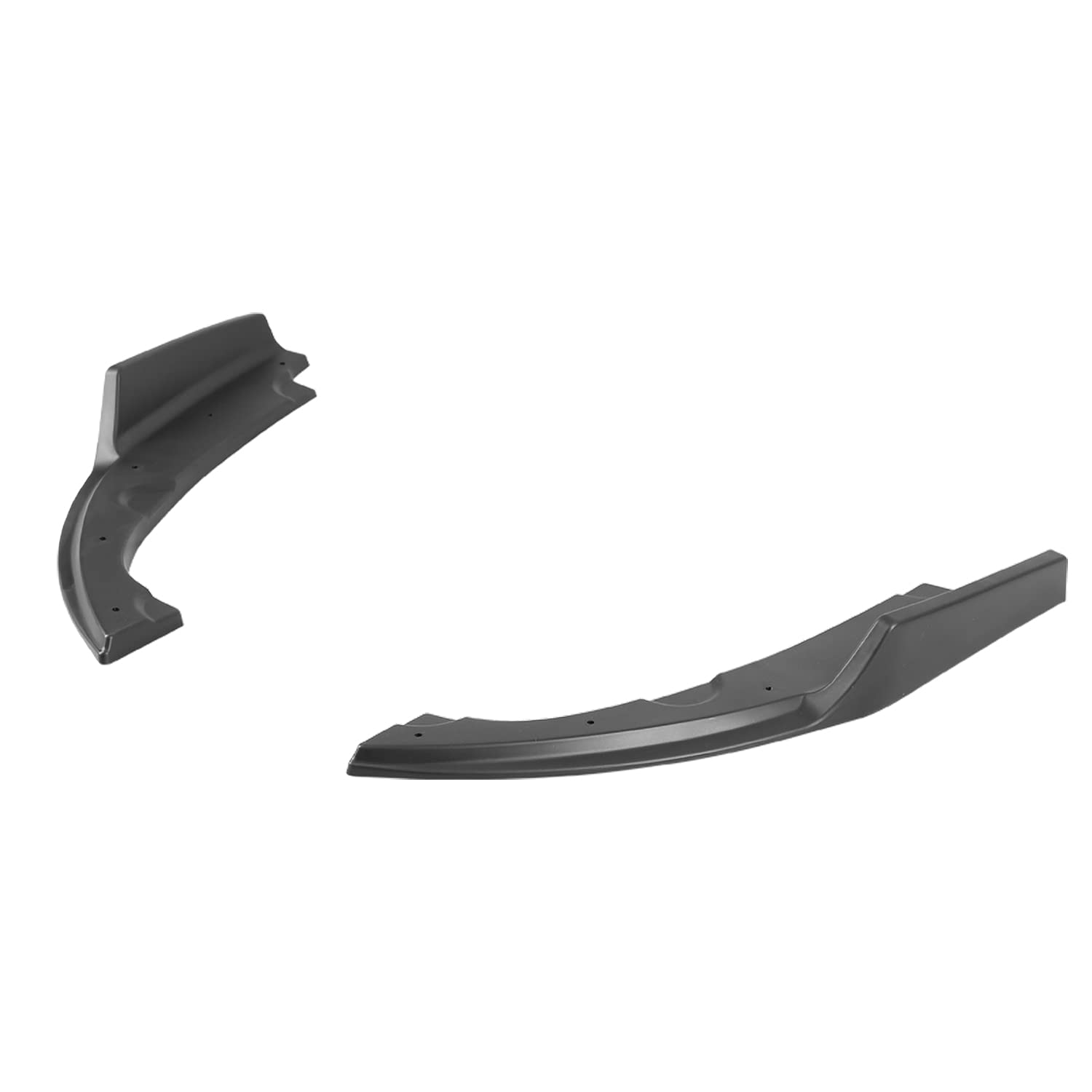Matte Black Spec-D Tuning Rear Diffuser Bumper Lip Spoiler Compatible with 2016-2020 Honda Civic Sedan