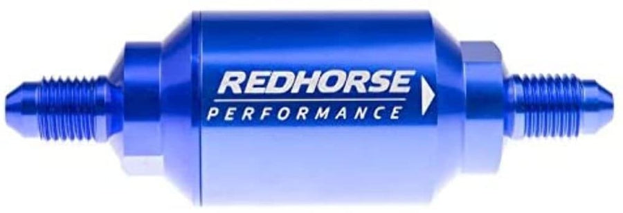 Performance Redhorse 4152-04-1 Inlet Outlet AN One Way Check Valve (Blue), 1 Pack