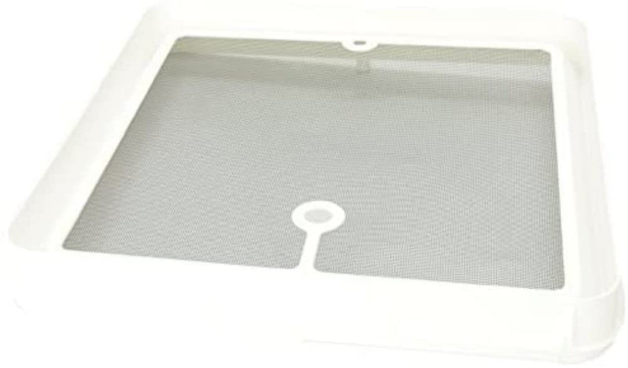5 New HENG'S INDUSTRIES JRP1124R Radius Corner Screen for Jensen Roof Vents - White