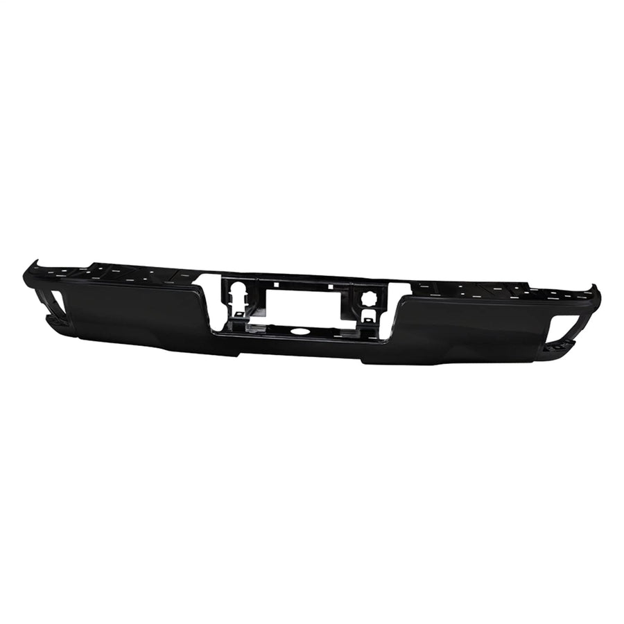 Chevy 1500 14-18 / GMC Sierra 1500 14-18 Spyder (w/o Park Assist Sensor Holes Bumper Shell Only Hardware NOT Included) Rear Steel Bumper - Black (Part Link # GM1102565 OEM # 23108140)