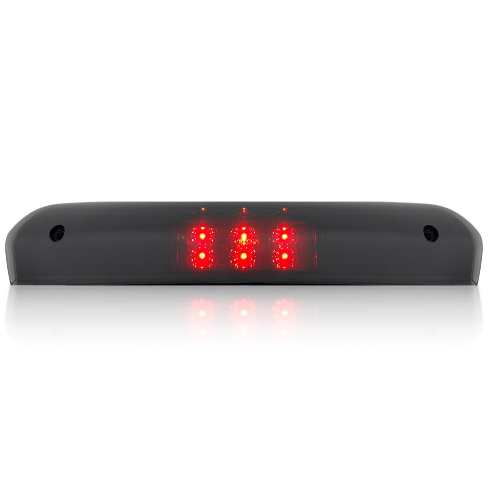 2002-2008 RAM 1500 & 2003-2009 RAM 2500/3500 - RECON Smoked LED 3rd Brake Light Kit with White Cargo Lights in Smoked Lens