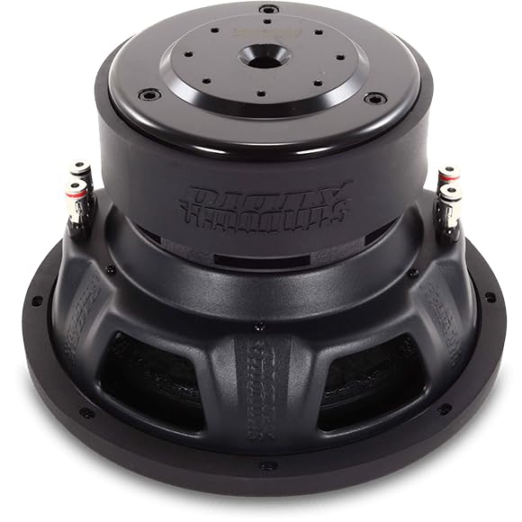 E Series v.4 Sundown Audio 12" D4 Car Subwoofer - 750W RMS / 1500W Peak, Dual 4-ohm Voice Coil, Optimized for Ported Enclosures, Deep Bass – E12v4D4