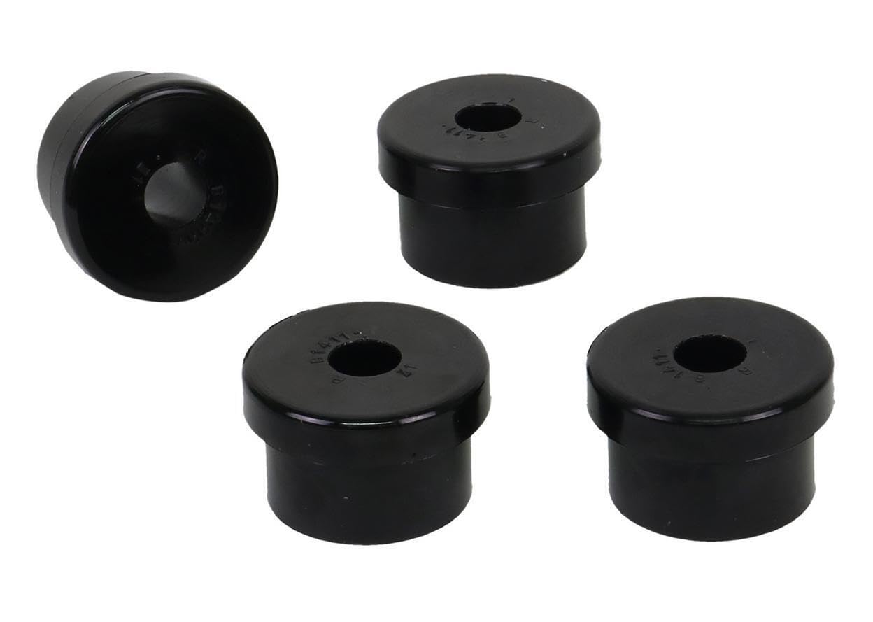 W71411 Whiteline Spring Bushing Kit, Black
