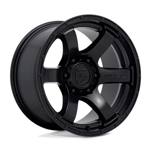 D766 RUSH FUEL OFF-ROAD 18X9, 6X4.5, 5.79, 20mm SATIN BLACK - D76618908757