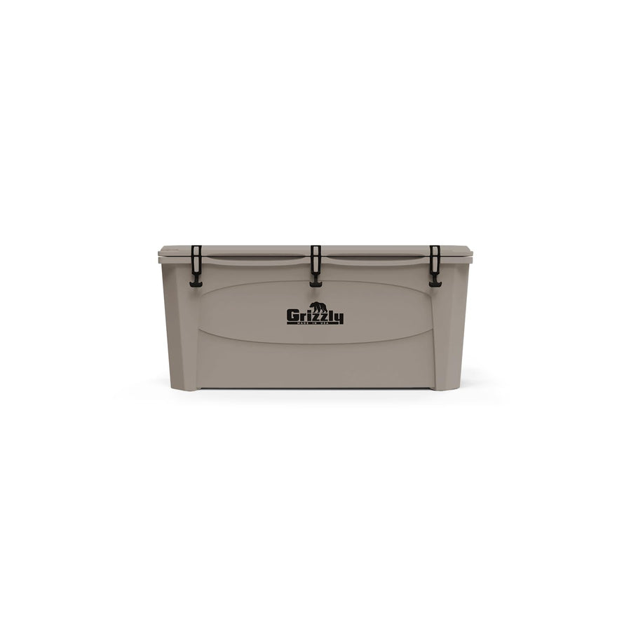 165 Cooler Grizzly | 165 qt Ice Chest Durable Rotomolded Insulated | Made in USA | Warranty for Life | for Beach Boat Camping Fishing Hunting | G165 | Whitetail