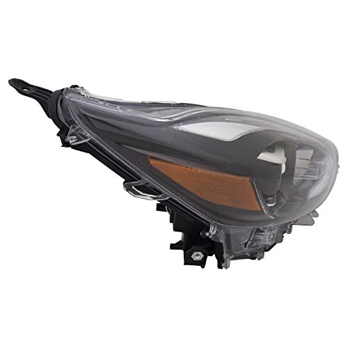 Right TYC Headlight Assembly Compatible with 2018-2019 Toyota Prius