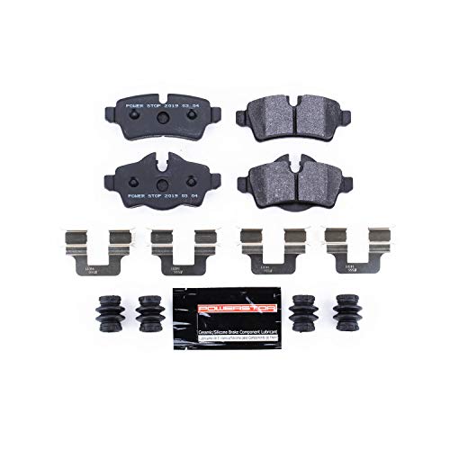 Power Stop Track Day Spec PSA-1309 Rear Ceramic Brake Pads For Mini Cooper 2007-2015 [Model Specific]