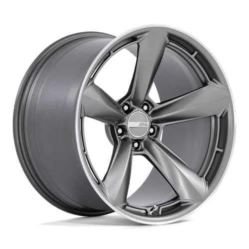 TTF American Racing 20X9.5 5X4.5 6.51 32mm MATTE ANTHRACITE WITH MACHINED LIP - AR946AD20951232