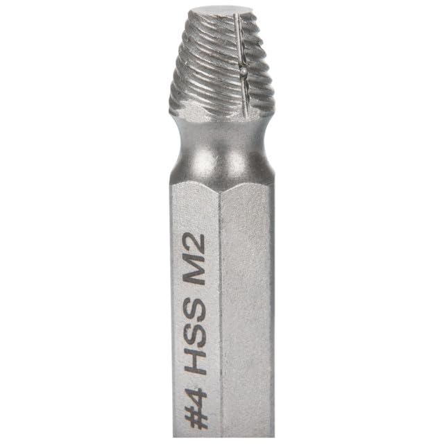W491 Performance Tool X-Trax Screw Remover Set (4 Pieces) - Removes Stripped or Broken Screws, Dual Tips, Hardened Alloy