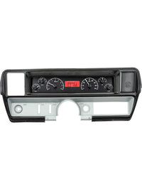 VHX-68B-SKY-K-R Dakota Digital VHX Analog Gauge System Compatible with 68 69 Skylark Black Alloy Red Backlighting