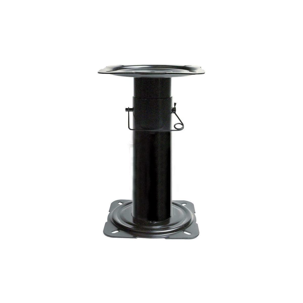 Adjustable attwood Marine 91320ADJ Economy Pedestal Black
