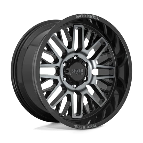 Moto Metal 20X10 MO802 G-BLK MCH GTCC -18MM 6X5.5 - MO80221068418N