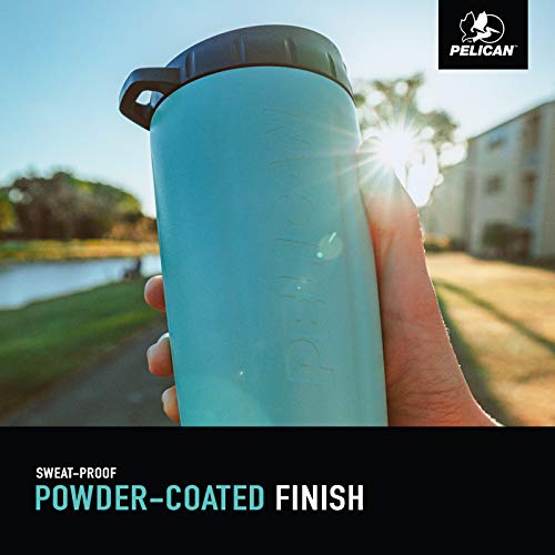 Dayventure Pelican 16oz Tumbler (Black) | Double Wall Insulated Tumbler | Stainless Steel & Sweatproof
