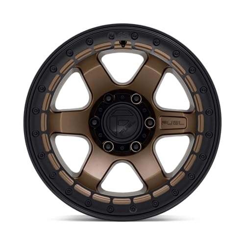 D124 Fuel Block Beadlock 17x8.5 5x150 +20mm Bronze Wheel Rim 17" Inch