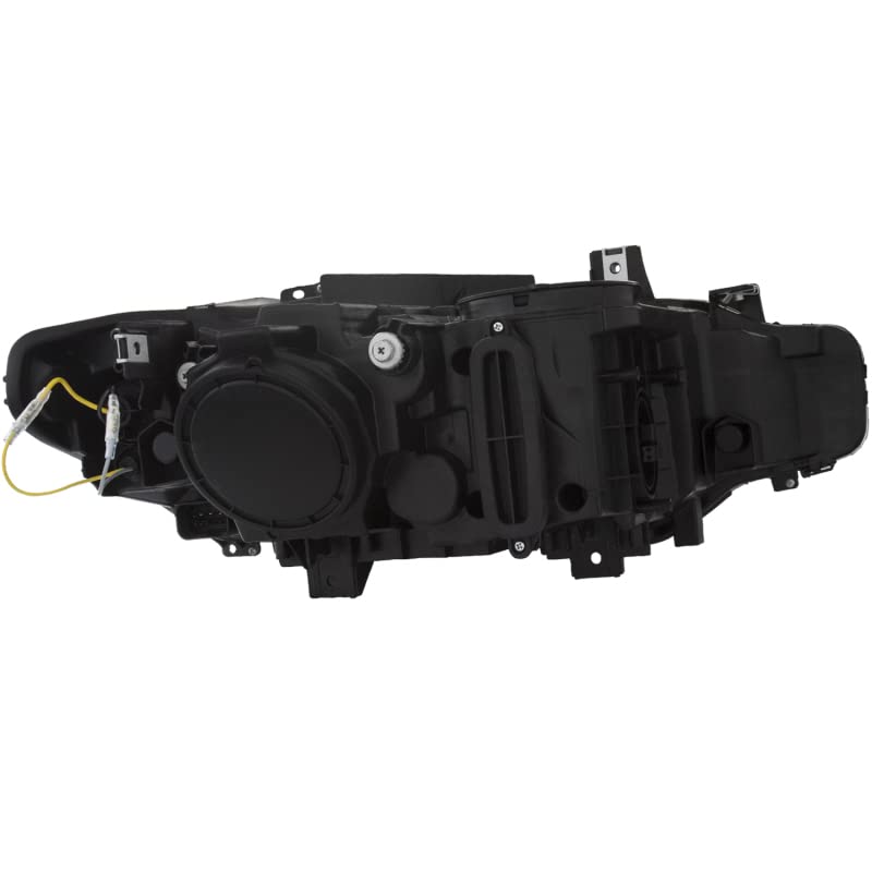 Projector Headlight Set ANZO USA w/U-Bar Halo-Chrome 121507